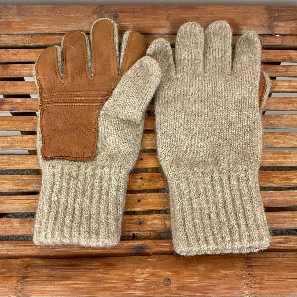 Wool & Leather Gloves